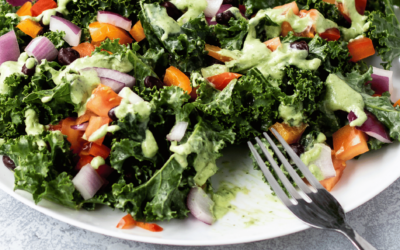 Easy Mexican Kale Salad