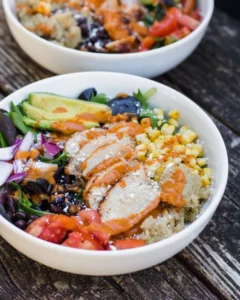 Chili Lime Chicken Bowls